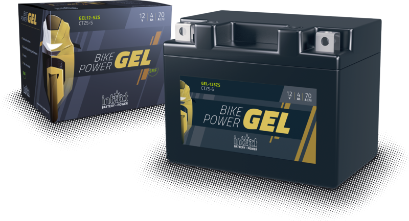 Intact GEL12-14B-4 GEL-Motorradbatterie ersetzt YT14B-BS, 0092M60200 12V  12Ah - Akku und Batterien Online-Shop auch für Ihr Motorrad, E-Bike