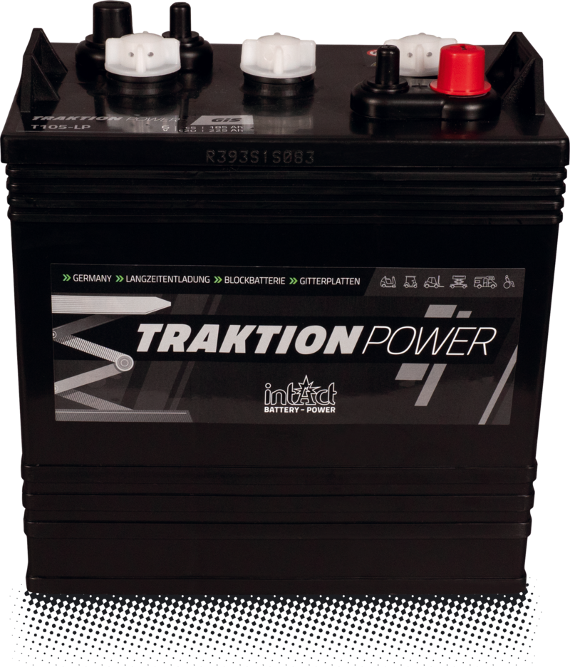 IntAct Traktion Power Deepcycle – Batterie für Kleinfahrzeuge