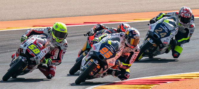 In den hart umkämpften Moto3-Rennen konnte sich das Team an der Spitze etablieren.