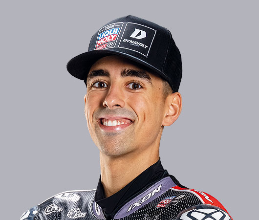 Das Bild zeigt Senna Agius vom intact GP-Team.