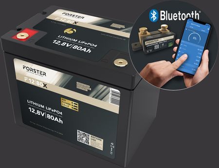 Produktabbildung Versorgungsbatterie Forster Premium F12-080XB