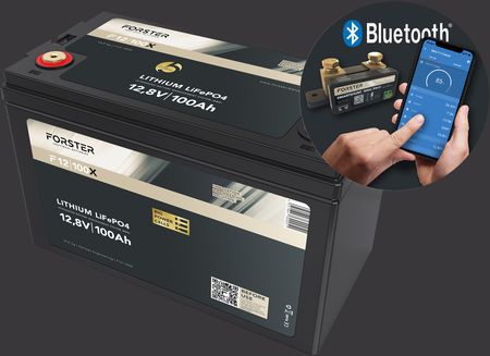 Produktabbildung Versorgungsbatterie Forster Premium F12-100XB