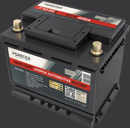 Produktabbildung Starterbatterie Forster Premium Starter F12-020S