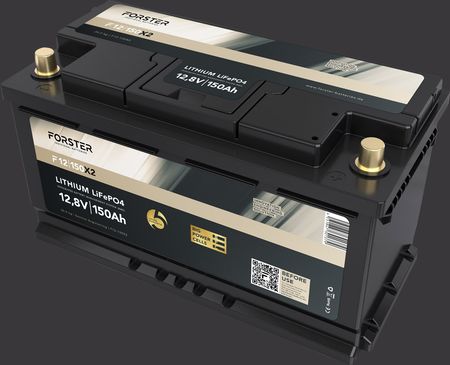 Produktabbildung Versorgungsbatterie Forster Premium Untersitzbatterien F12-150X2