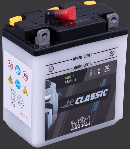 Produktabbildung Motorradbatterie intAct Bike-Power Classic 00611S