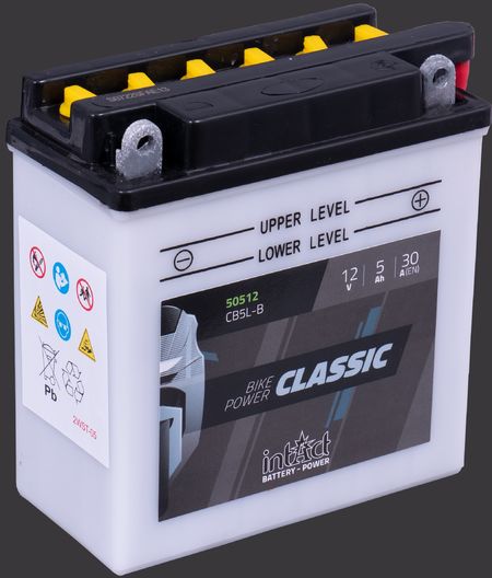 Produktabbildung Motorradbatterie intAct Bike-Power Classic 50512S