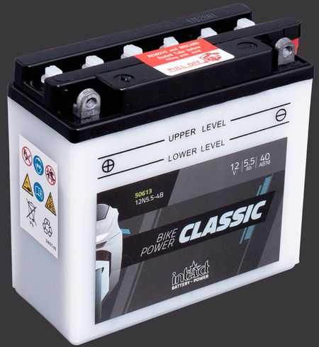 Produktabbildung Motorradbatterie intAct Bike-Power Classic 50613S