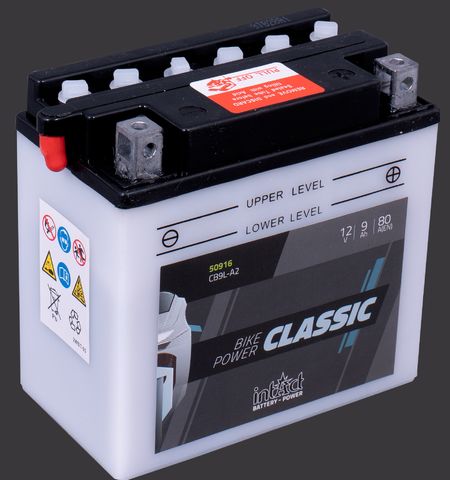 Produktabbildung Motorradbatterie intAct Bike-Power Classic 50916S