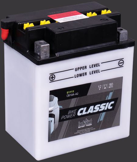 Produktabbildung Motorradbatterie intAct Bike-Power Classic 51111S