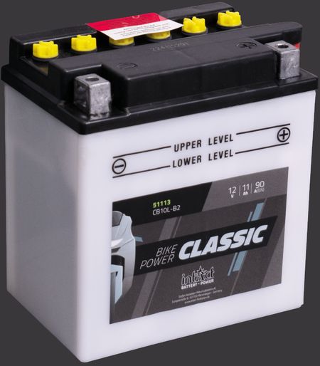 Produktabbildung Motorradbatterie intAct Bike-Power Classic 51113S