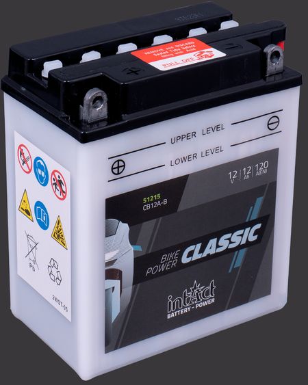 Produktabbildung Motorradbatterie intAct Bike-Power Classic 51215S