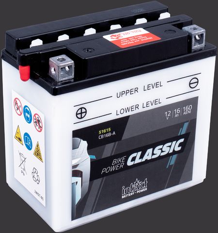 Produktabbildung Motorradbatterie intAct Bike-Power Classic 51615S