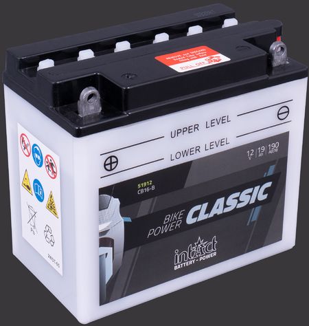 Produktabbildung Motorradbatterie intAct Bike-Power Classic 51912S