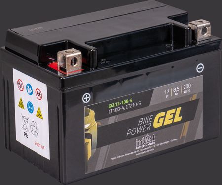 Produktabbildung Motorradbatterie intAct Bike-Power GEL GEL12-10B-4