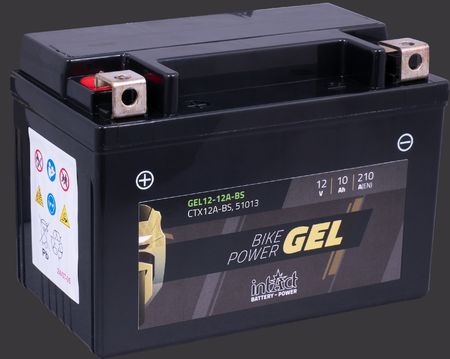 Produktabbildung Motorradbatterie intAct Bike-Power GEL GEL12-12A-BS