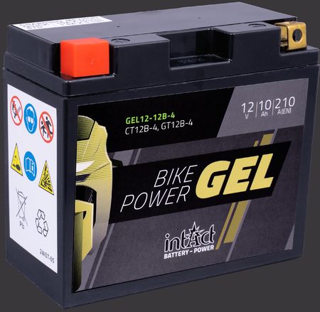 Produktabbildung Motorradbatterie intAct Bike-Power GEL GEL12-12B-4