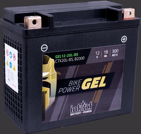 Produktabbildung Motorradbatterie intAct Bike-Power GEL GEL12-20L-BS