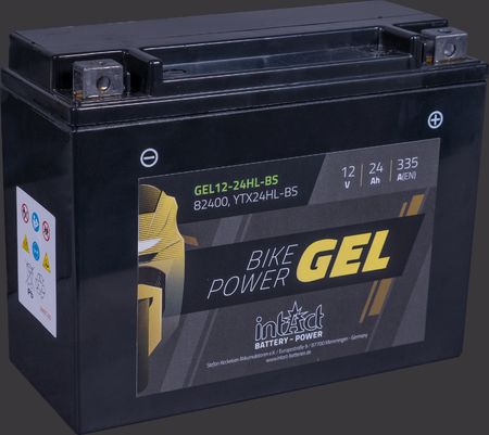 Produktabbildung Motorradbatterie intAct Bike-Power GEL GEL12-24HL-BS