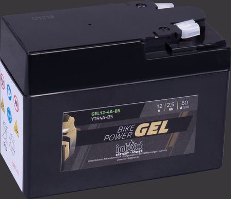 Produktabbildung Motorradbatterie intAct Bike-Power GEL GEL12-4A-BS