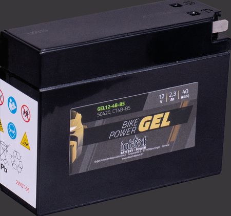 Produktabbildung Motorradbatterie intAct Bike-Power GEL GEL12-4B-BS