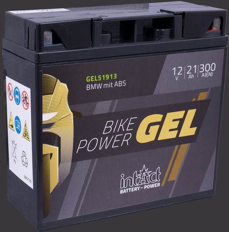 Produktabbildung Motorradbatterie intAct Bike-Power GEL GEL51913