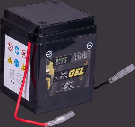 Produktabbildung Motorradbatterie intAct Bike-Power GEL GEL6-6N4-2A