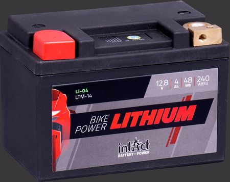 product image Motorcycle Battery intAct Bike-Power Lithium LI-04