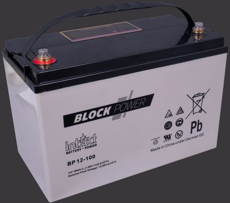 Produktabbildung Versorgungsbatterie intAct Block-Power BP12-100