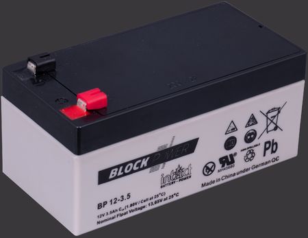 IntAct Block-Power - AGM Batterie für Sicherheitsanwendungen
