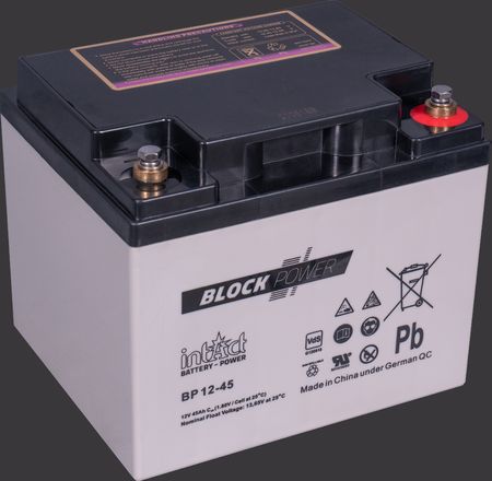Produktabbildung Versorgungsbatterie intAct Block-Power BP12-45