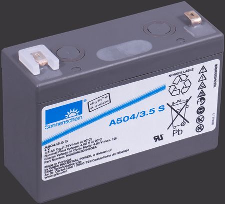 Produktabbildung Versorgungsbatterie intAct GEL-Power A504-3-5S