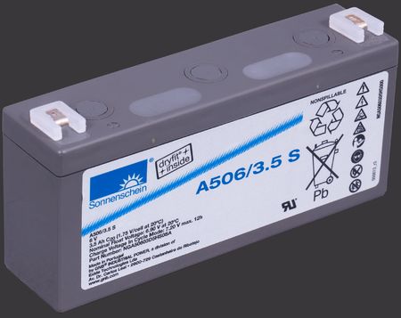 Produktabbildung Versorgungsbatterie intAct GEL-Power A506-3-5S