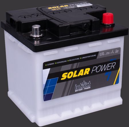 IntAct Solar-Power - Inexpensive, robust supply battery.