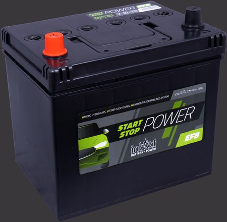 Produktabbildung Starterbatterie intAct Start-Stop-Power EFB Asia EFB60SS-1-ASIA