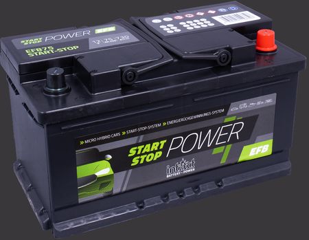 Produktabbildung Starterbatterie intAct Start-Stop-Power EFB EFB75SS