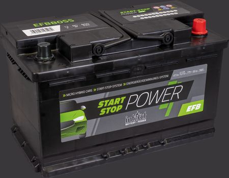 Produktabbildung Starterbatterie intAct Start-Stop-Power EFB EFB80SS