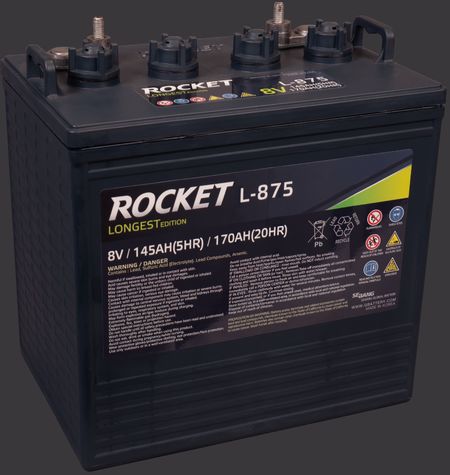 Produktabbildung Versorgungsbatterie Rocket Deep Cycle T875-ROCKET