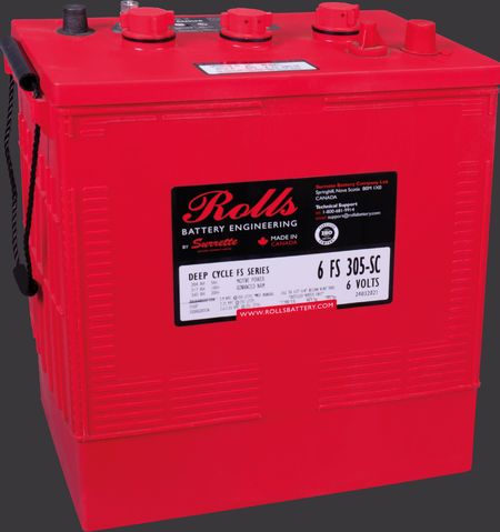 Produktabbildung Versorgungsbatterie Rolls Deep Cycle J305PH-ROLLS