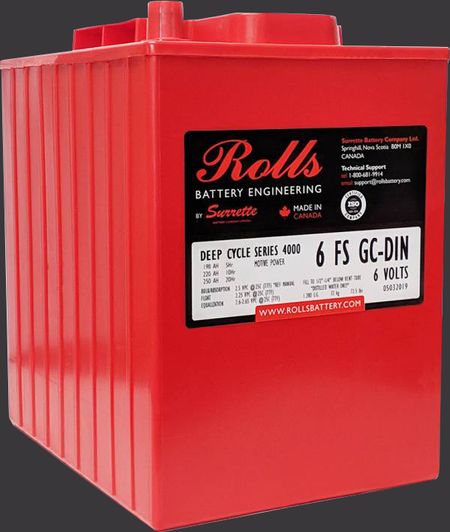 Produktabbildung Versorgungsbatterie Rolls Deep Cycle TE35-ROLLS